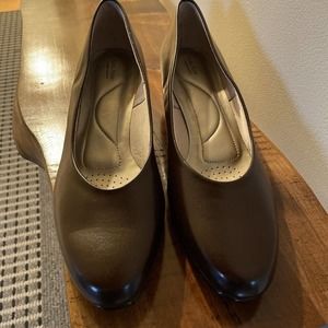 Soft Style by Hush Puppies Womens Brown ANGEL II Pump Shoes Size 12